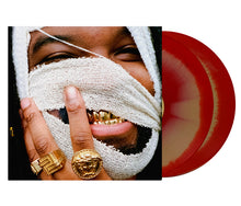 Load image into Gallery viewer, Genesis Owusu - Smiling With No Teeth (Red &amp; Gold Flightless Limited Edition)
